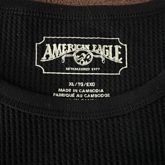 American eagle waffle long sleeve - Picture 2 of 2